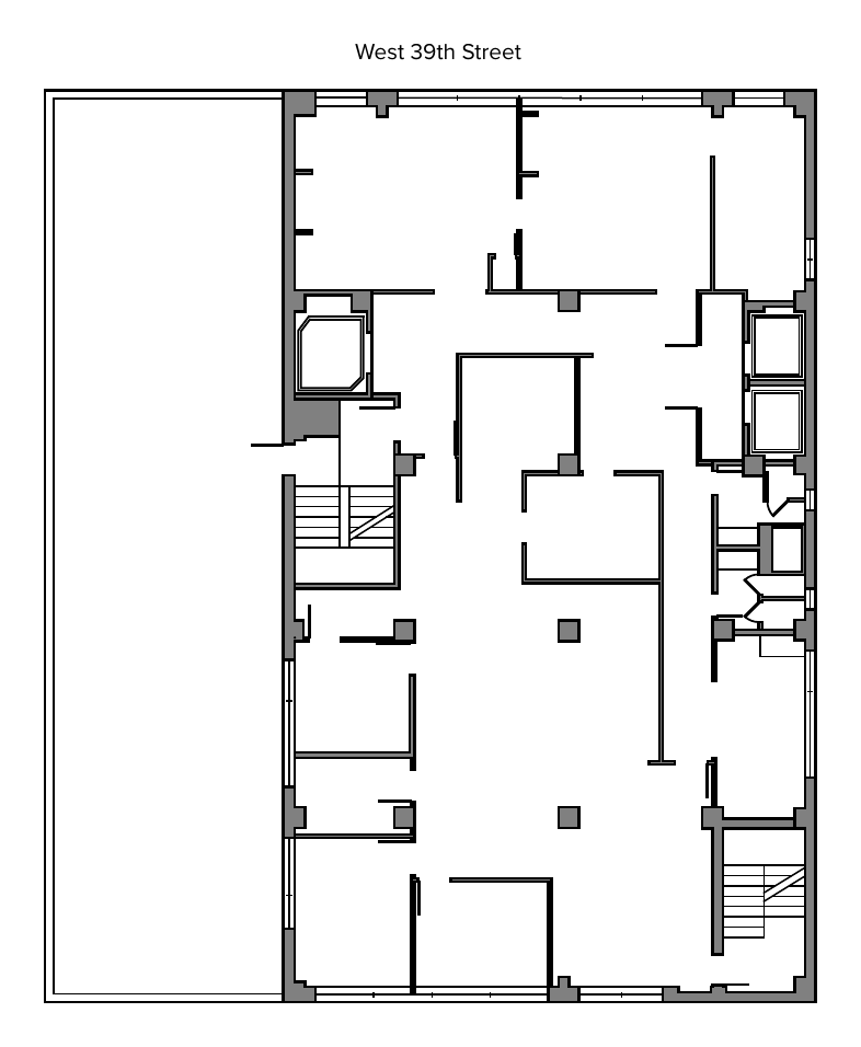 32 West 39th Street 6th Floor Plan