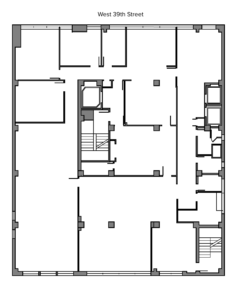 32 West 39th Street 5th Floor Plan